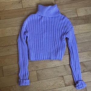 Forever 21 purple turtle neck